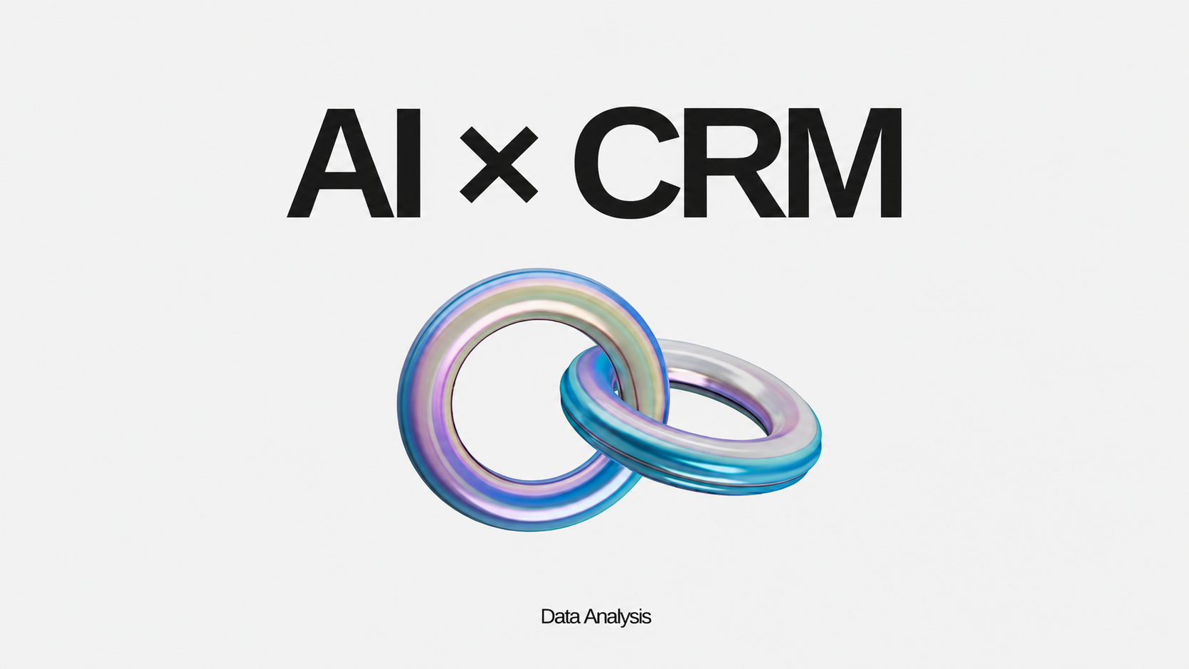 AI × CRM 포트폴리오 - 데이터 분석과 이벤트 설계 키비주얼